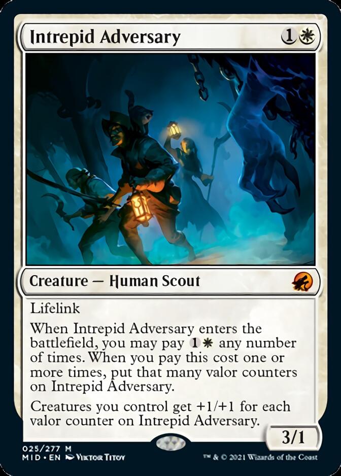 Intrepid Adversary [Innistrad: Midnight Hunt] | Good Games Morley