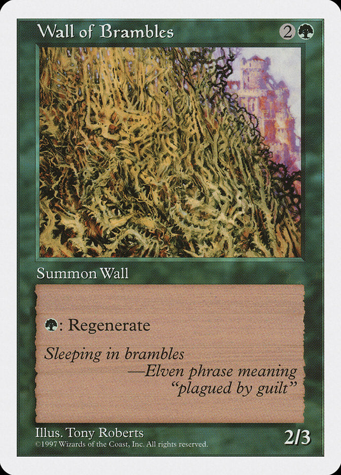Wall of Brambles [Fifth Edition] | Good Games Morley