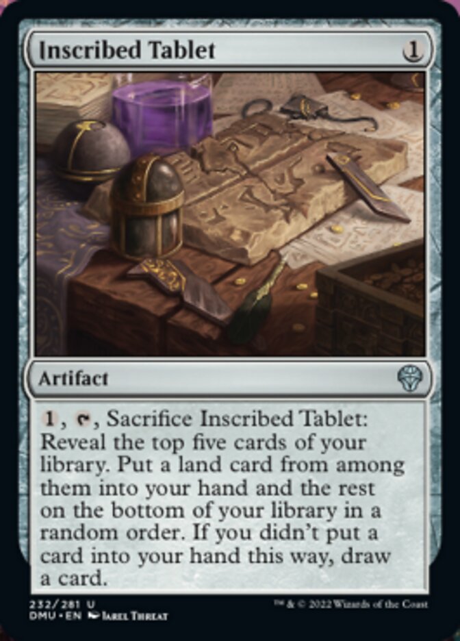 Inscribed Tablet [Dominaria United] | Good Games Morley