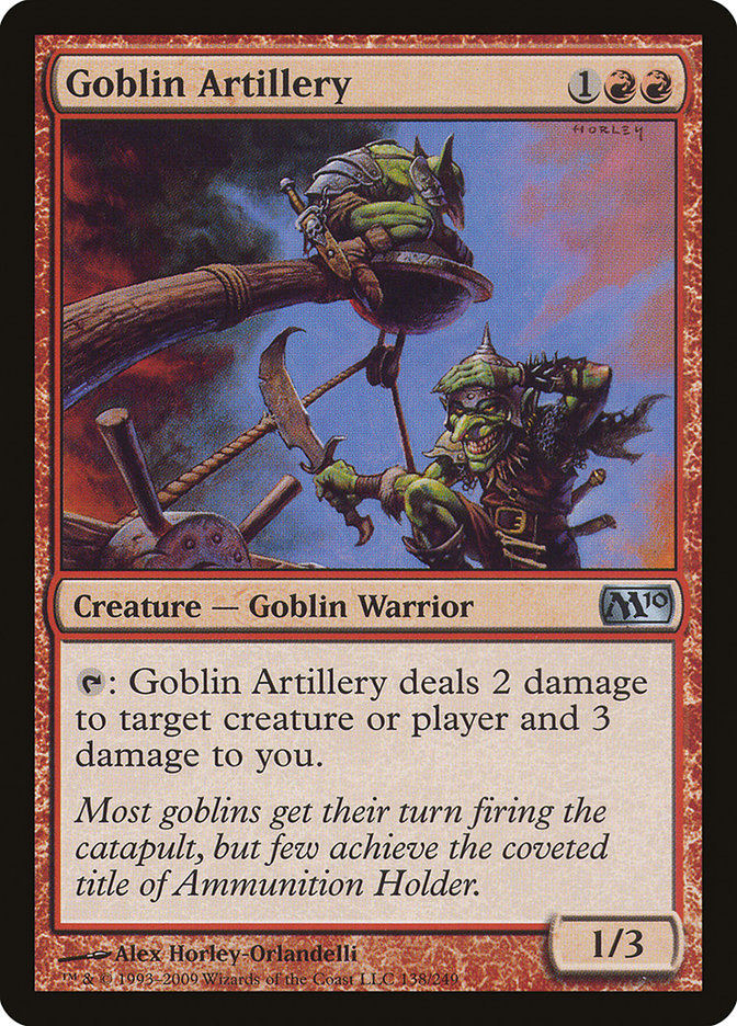Goblin Artillery [Magic 2010] | Good Games Morley