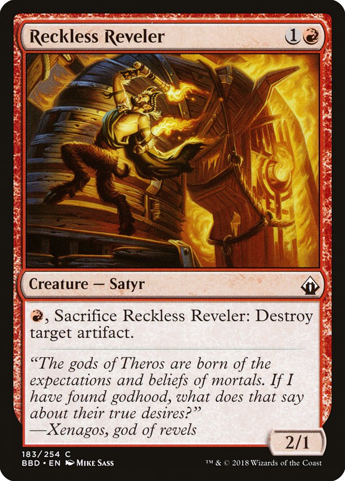 Reckless Reveler [Battlebond] | Good Games Morley