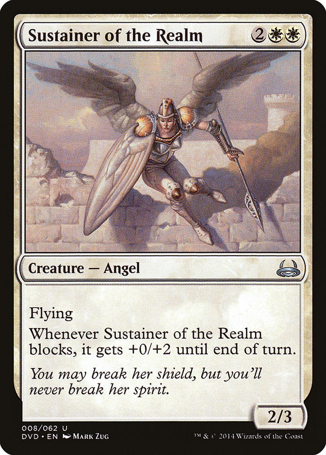 Sustainer of the Realm (Divine vs. Demonic) [Duel Decks Anthology] | Good Games Morley