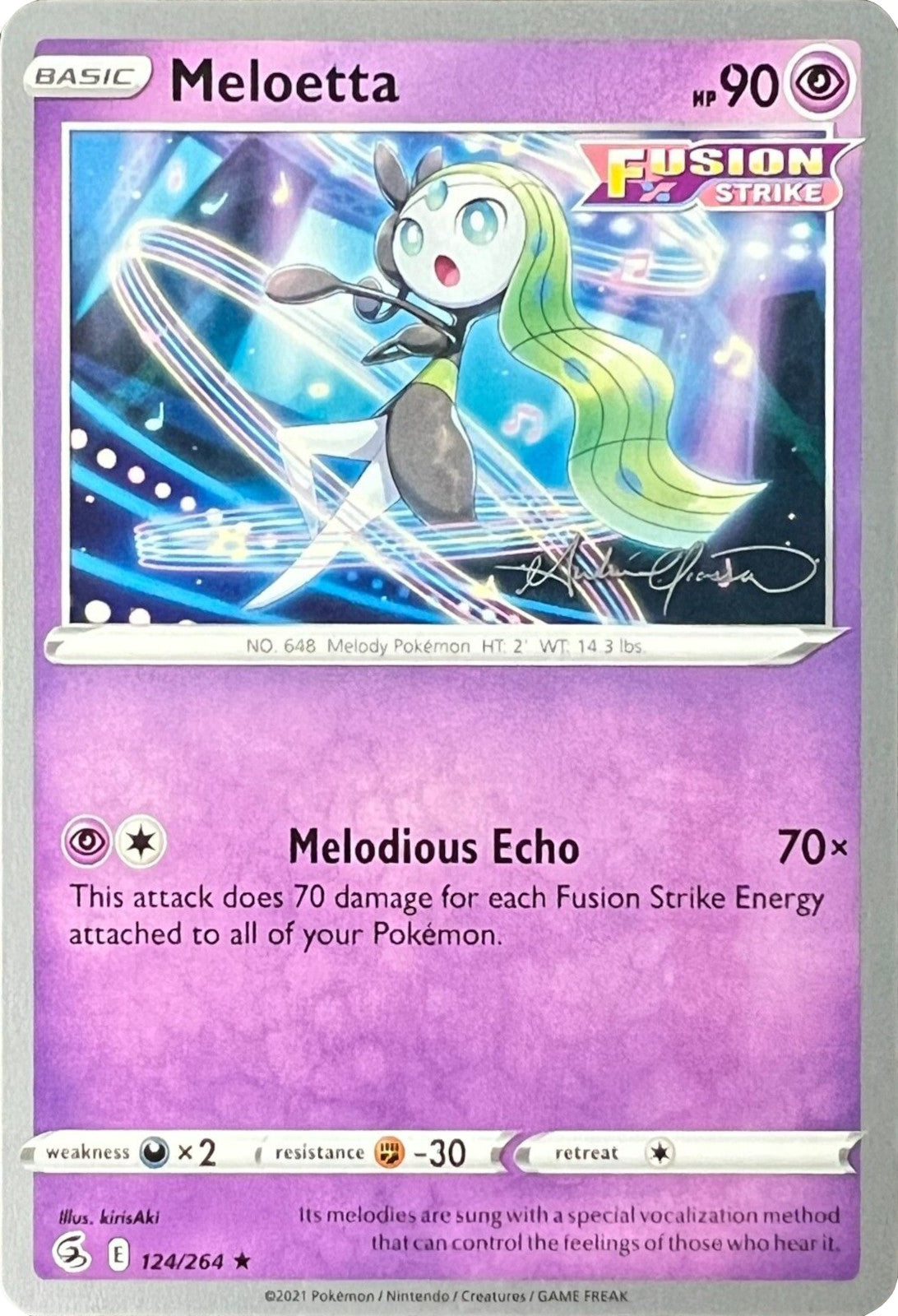Meloetta (124/264) (The Shape of Mew - Andre Chiasson) [World Championships 2022] | Good Games Morley