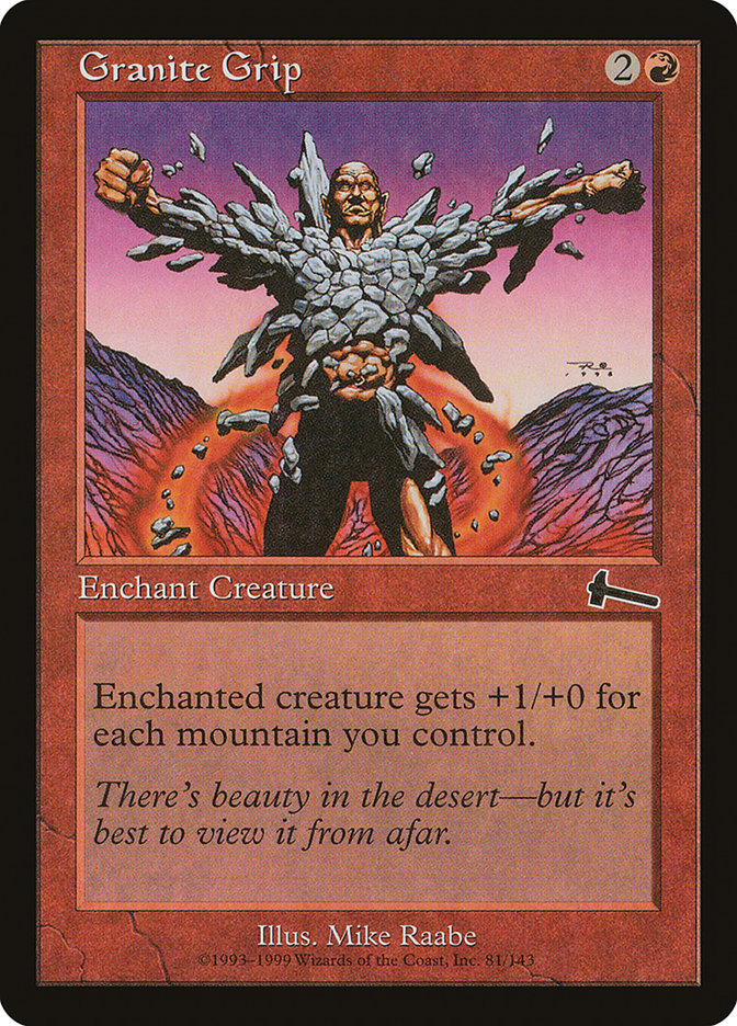 Granite Grip [Urza's Legacy] | Good Games Morley