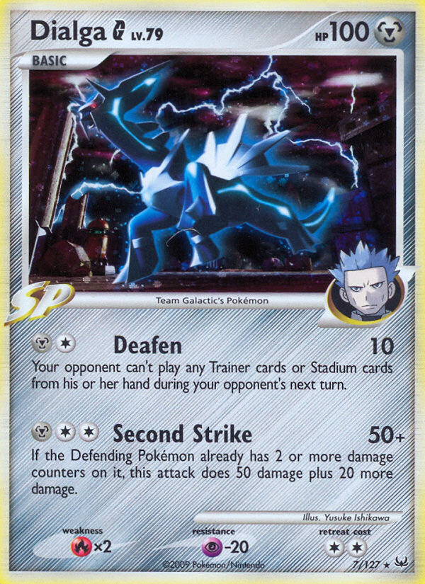 Dialga G (7/127) [Platinum: Base Set] | Good Games Morley