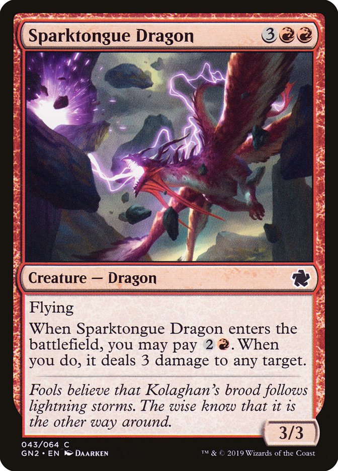 Sparktongue Dragon [Game Night 2019] | Good Games Morley
