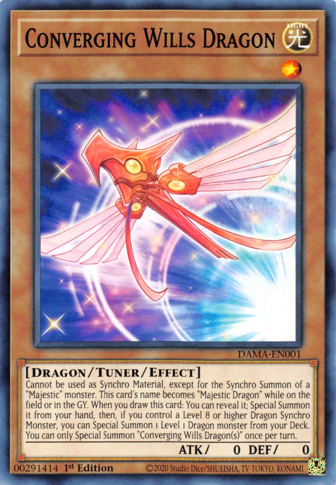 Convergging Wills Dragon [DAMA-EN001] Common | Good Games Morley
