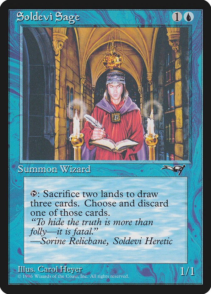 Soldevi Sage (Standing) [Alliances] | Good Games Morley