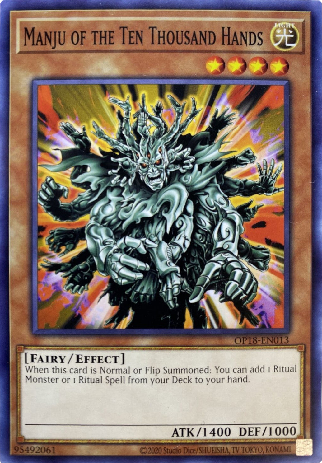 Manju of the Ten Thousand Hands [OP18-EN013] Common | Good Games Morley