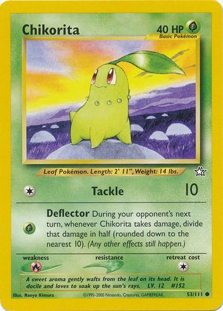 Chikorita (53/111) [Neo Genesis Unlimited] | Good Games Morley
