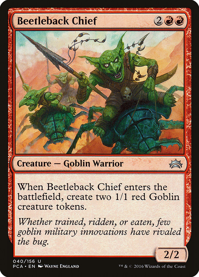 Beetleback Chief [Planechase Anthology] | Good Games Morley