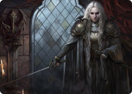 Thalia, Guardian of Thraben Art Card [Innistrad: Crimson Vow Art Series] | Good Games Morley