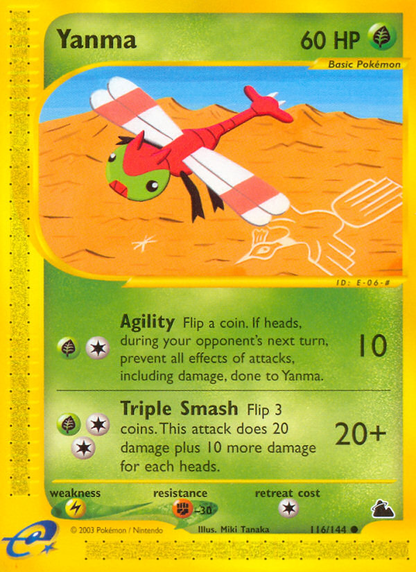 Yanma (116/144) [Skyridge] | Good Games Morley