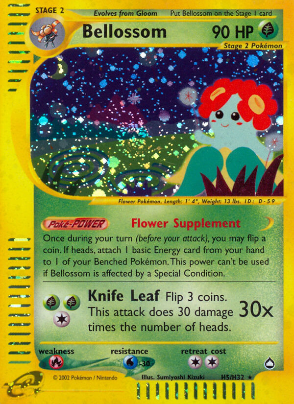 Bellossom (H5/H32) [Aquapolis] | Good Games Morley