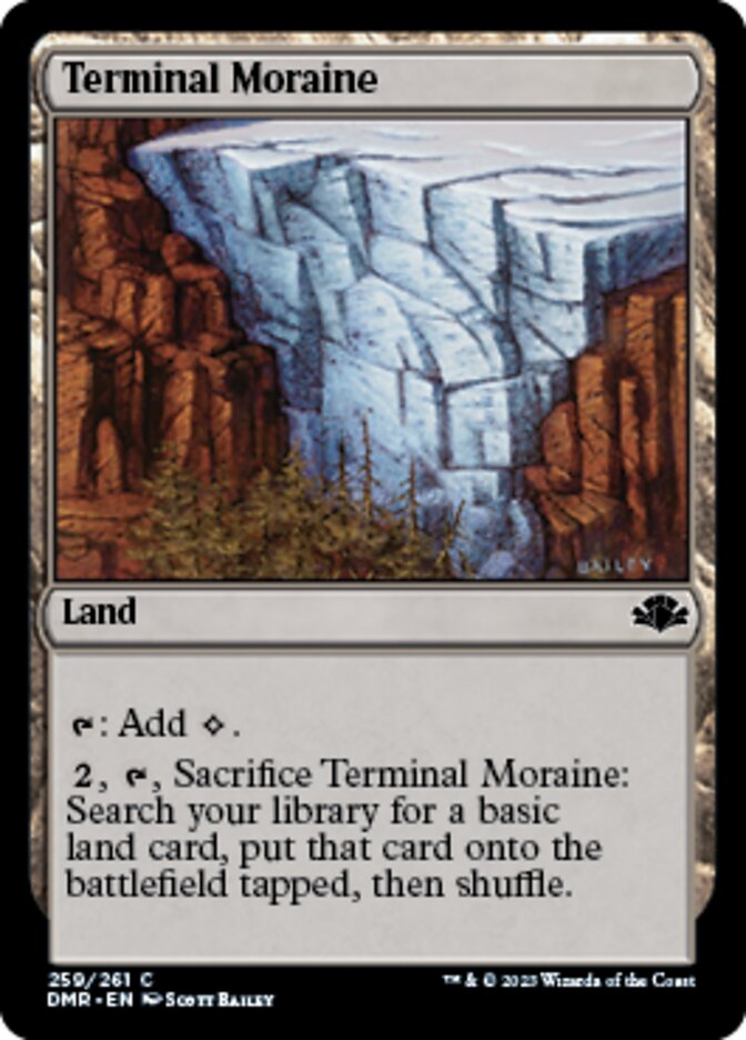 Terminal Moraine [Dominaria Remastered] | Good Games Morley
