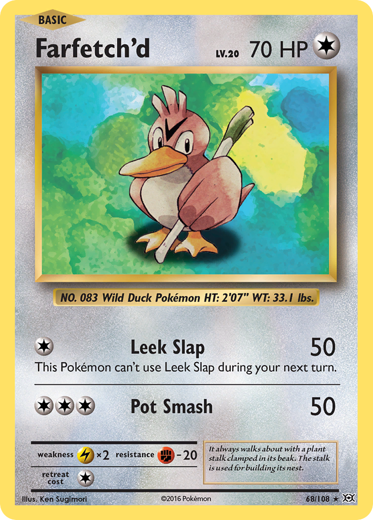 Farfetch'd (68/108) [XY: Evolutions] | Good Games Morley
