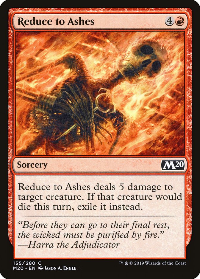 Reduce to Ashes [Core Set 2020] | Good Games Morley
