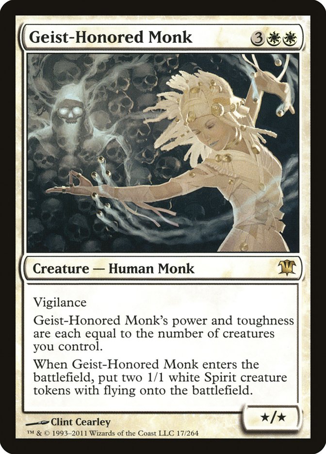 Geist-Honored Monk [Innistrad] | Good Games Morley