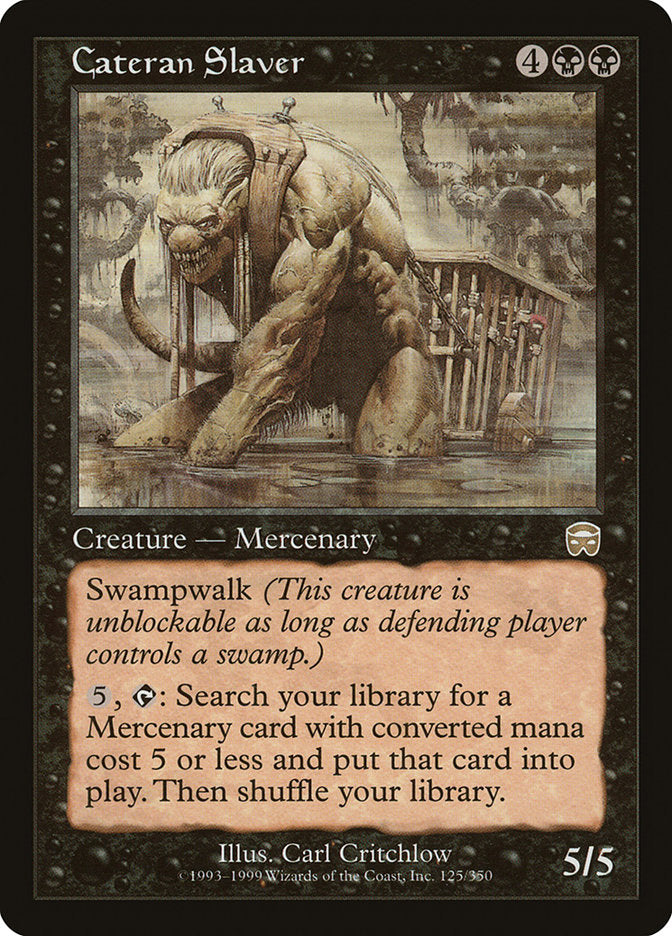 Cateran Slaver [Mercadian Masques] | Good Games Morley