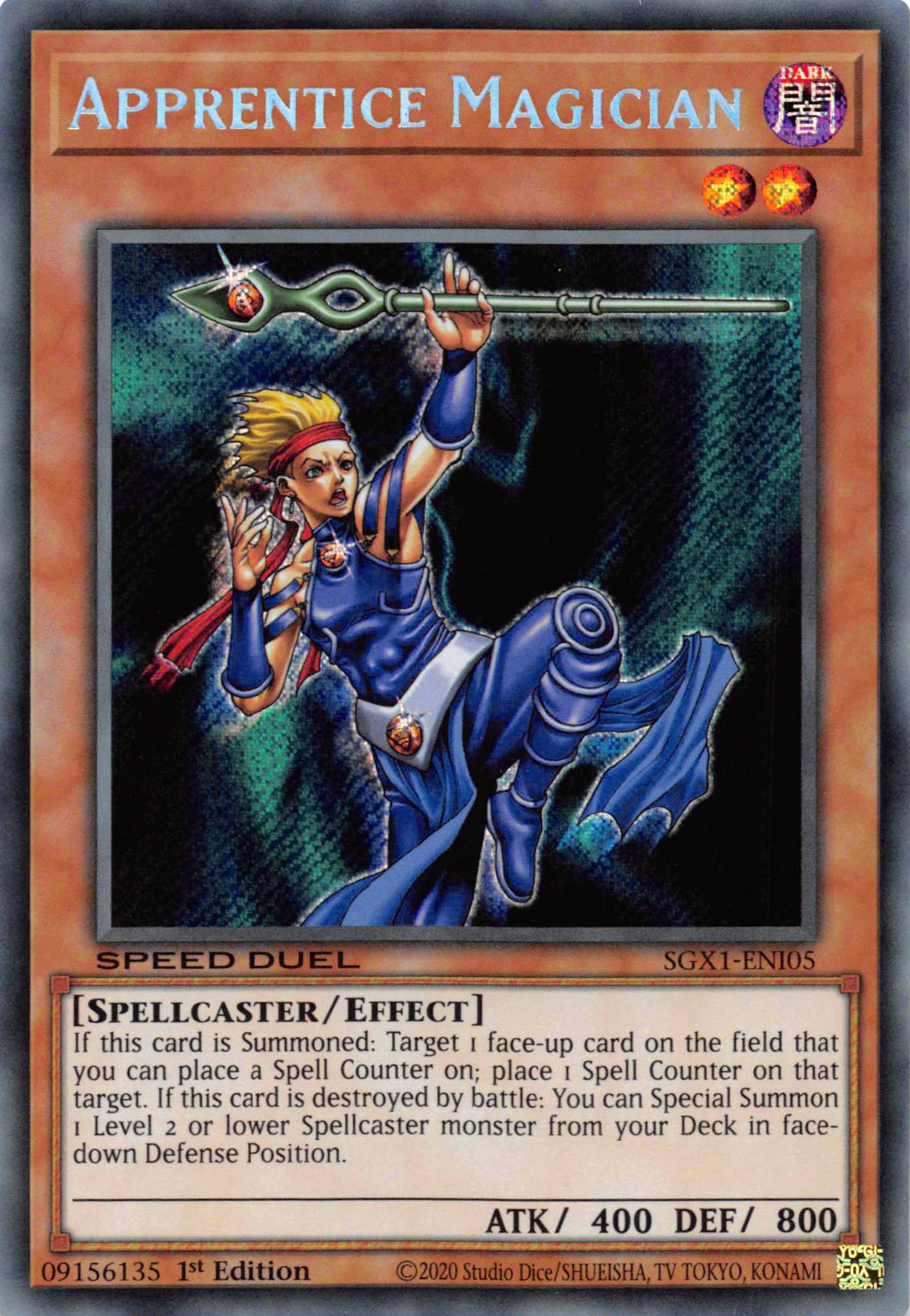 Apprentice Magician [SGX1-ENI05] Secret Rare | Good Games Morley