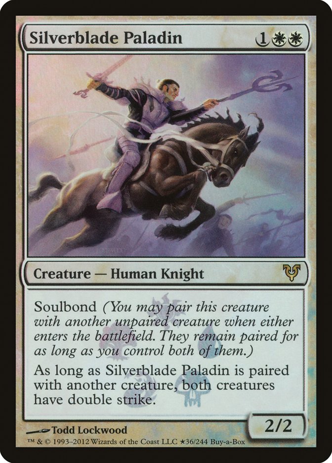 Silverblade Paladin (Buy-A-Box) [Avacyn Restored Promos] | Good Games Morley