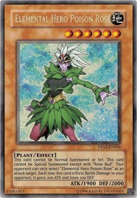 Elemental Hero Poison Rose [PP02-EN006] Secret Rare | Good Games Morley