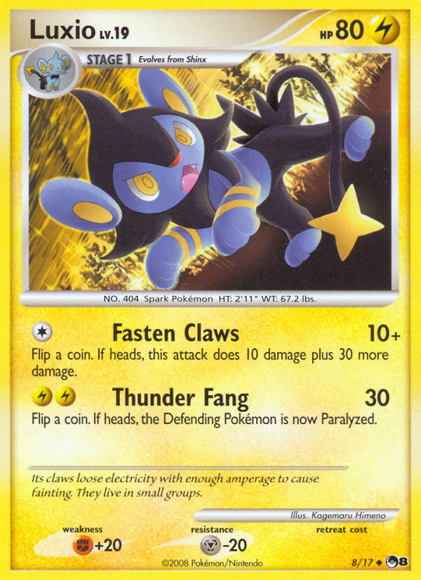 Luxio (8/17) [POP Series 8] | Good Games Morley