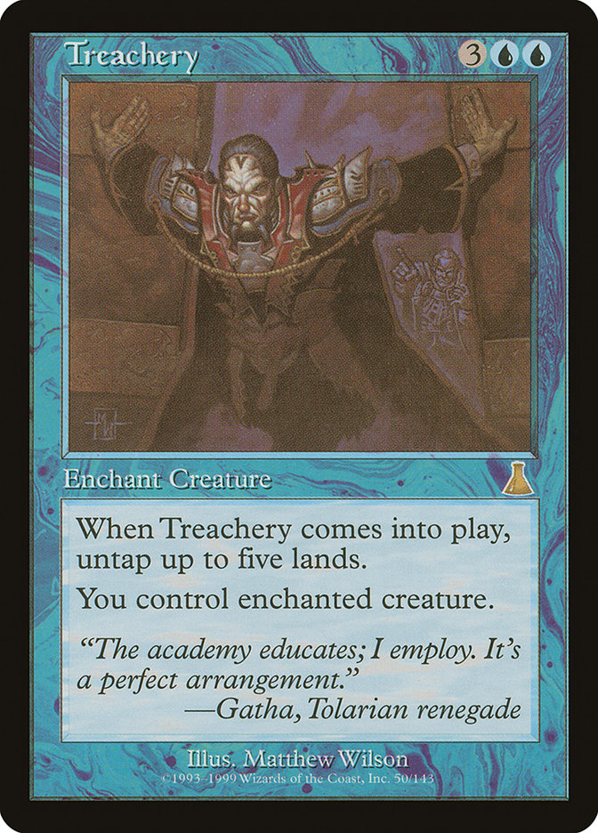 Treachery [Urza's Destiny] | Good Games Morley