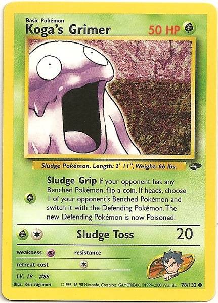 Koga's Grimer (78/132) [Gym Challenge Unlimited] | Good Games Morley