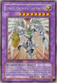 Elemental HERO Shining Flare Wingman [CT03-EN004] Secret Rare | Good Games Morley