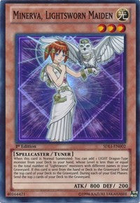 Minerva, Lightsworn Maiden [SDLI-EN002] Super Rare | Good Games Morley