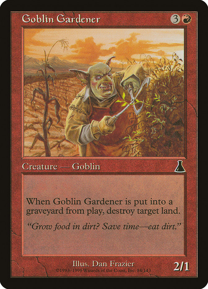 Goblin Gardener [Urza's Destiny] | Good Games Morley