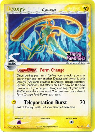 Deoxys (6/110) (Delta Species) (Stamped) [EX: Holon Phantoms] | Good Games Morley