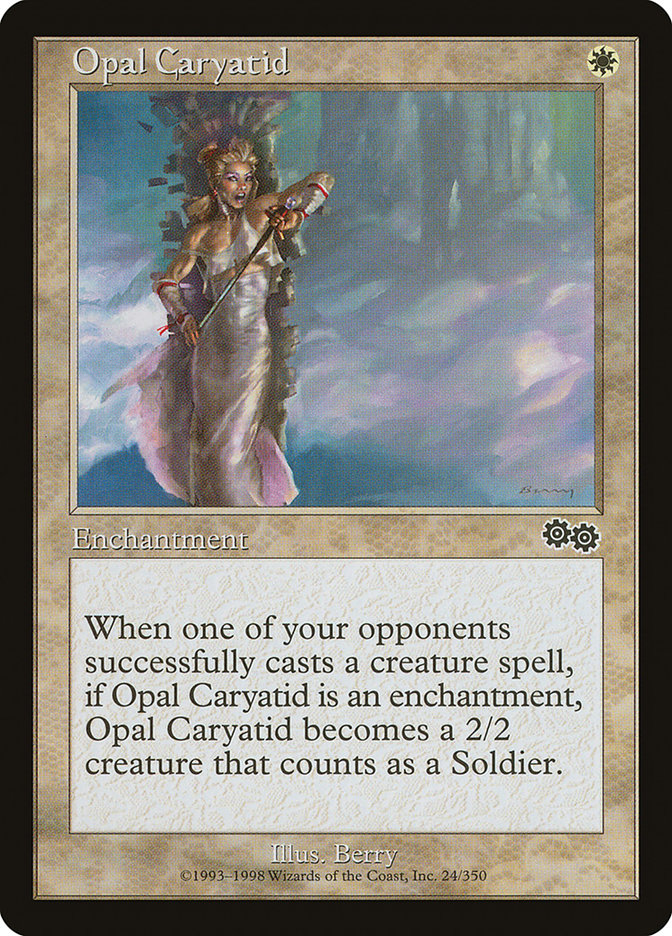 Opal Caryatid [Urza's Saga] | Good Games Morley