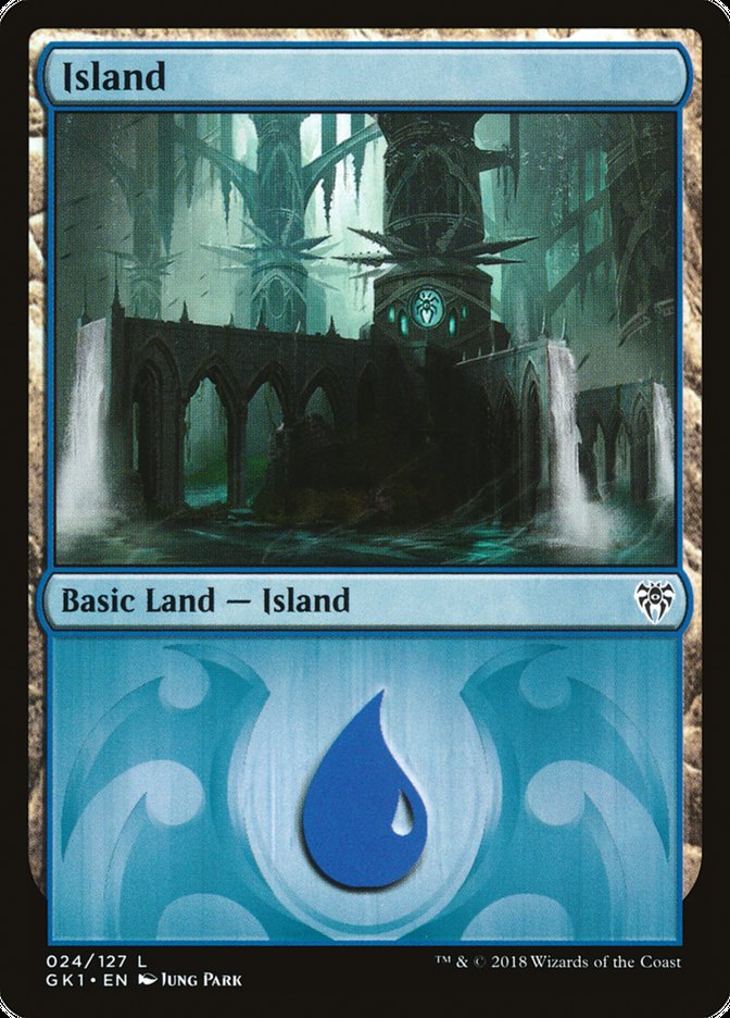 Island (24) [Guilds of Ravnica Guild Kit] | Good Games Morley