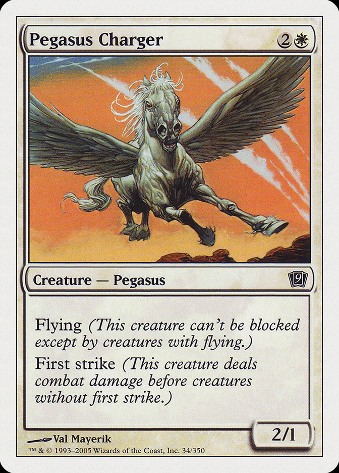 Pegasus Charger [Ninth Edition] | Good Games Morley