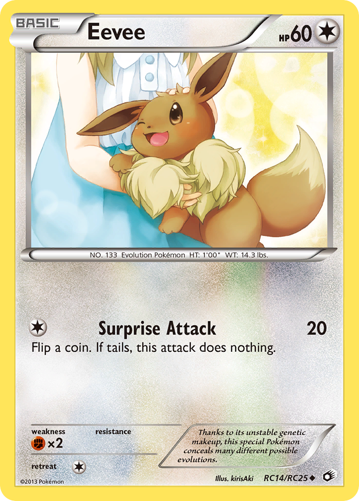 Eevee (RC14/RC25) [Black & White: Legendary Treasures] | Good Games Morley