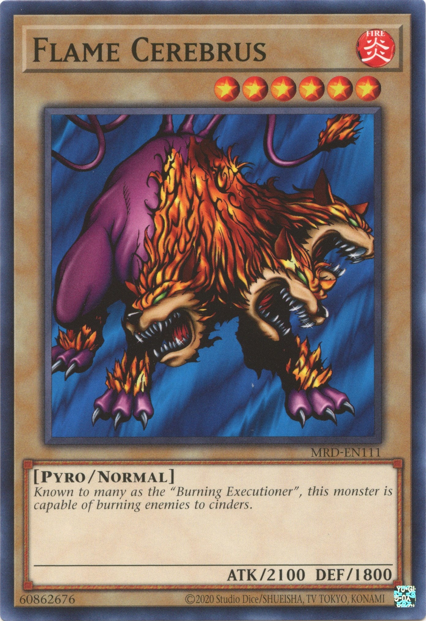 Flame Cerebrus (25th Anniversary) [MRD-EN111] Common | Good Games Morley