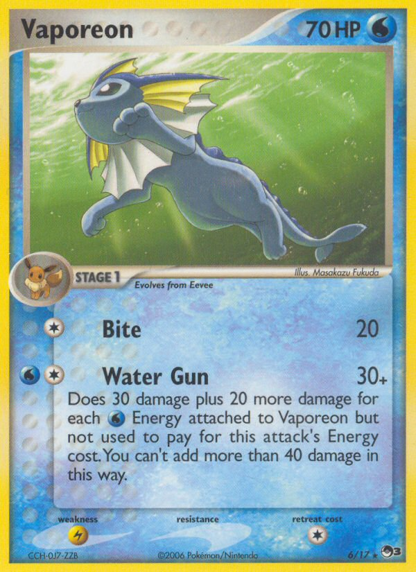 Vaporeon (6/17) [POP Series 3] | Good Games Morley