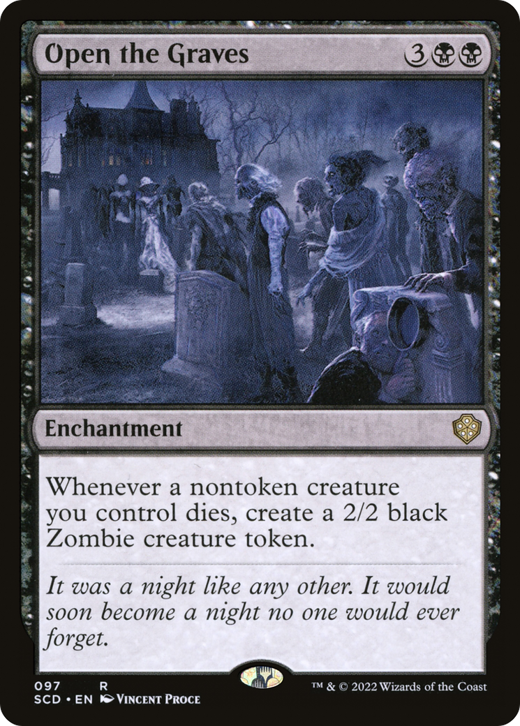 Open the Graves [Starter Commander Decks] | Good Games Morley