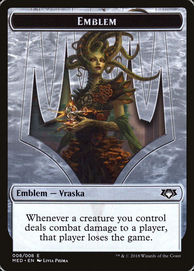 Vraska, Golgari Queen Emblem [Mythic Edition Tokens] | Good Games Morley