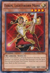 Ehren, Lightsworn Monk [SDLI-EN011] Common | Good Games Morley