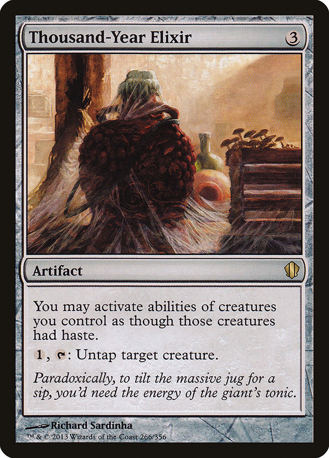 Thousand-Year Elixir [Commander 2013] | Good Games Morley