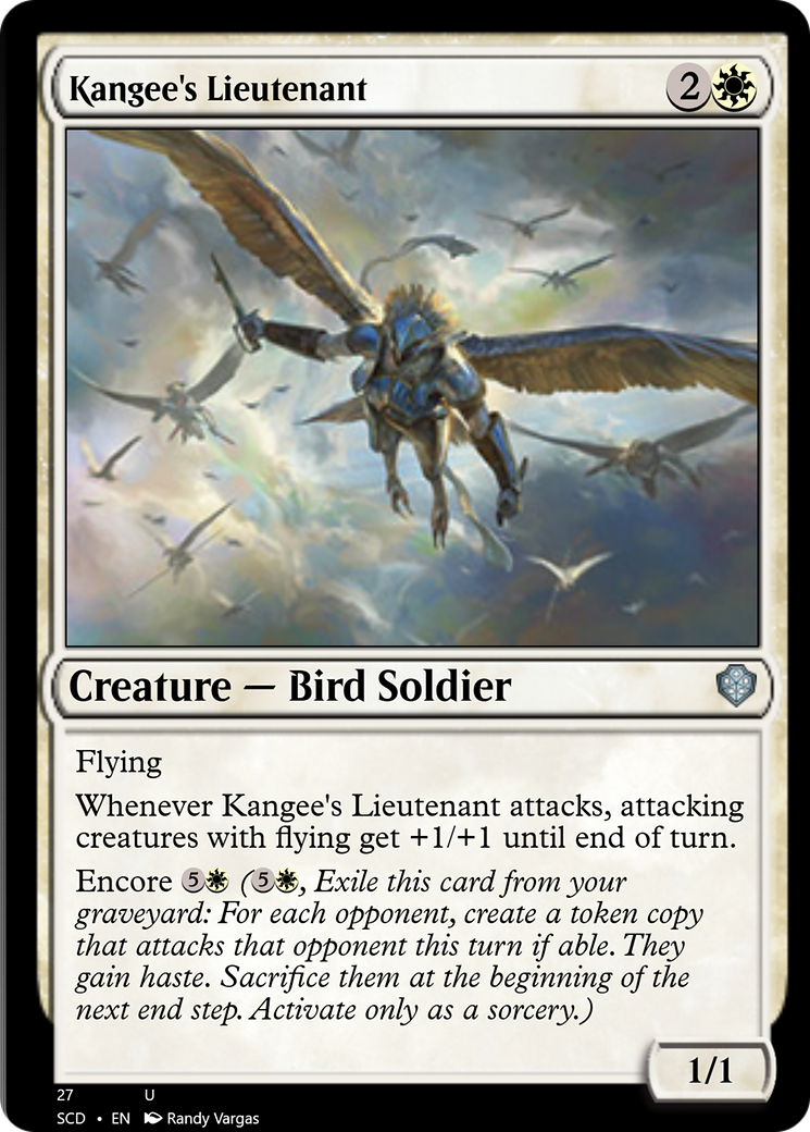 Kangee's Lieutenant [Starter Commander Decks] | Good Games Morley