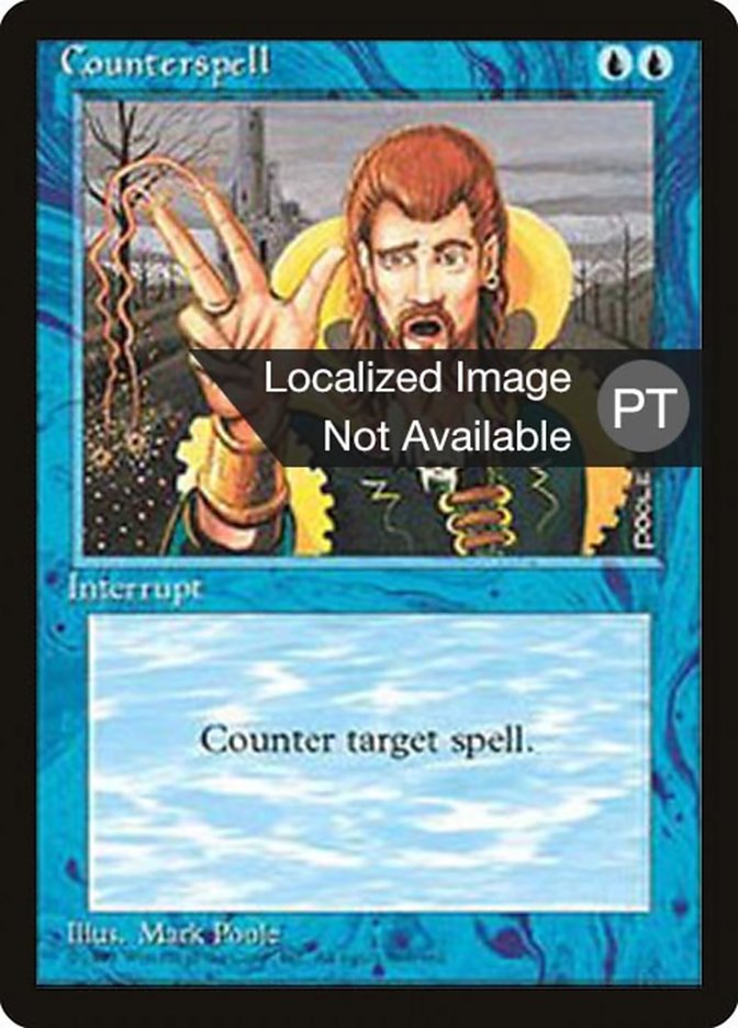 Counterspell [Fourth Edition (Foreign Black Border)] | Good Games Morley