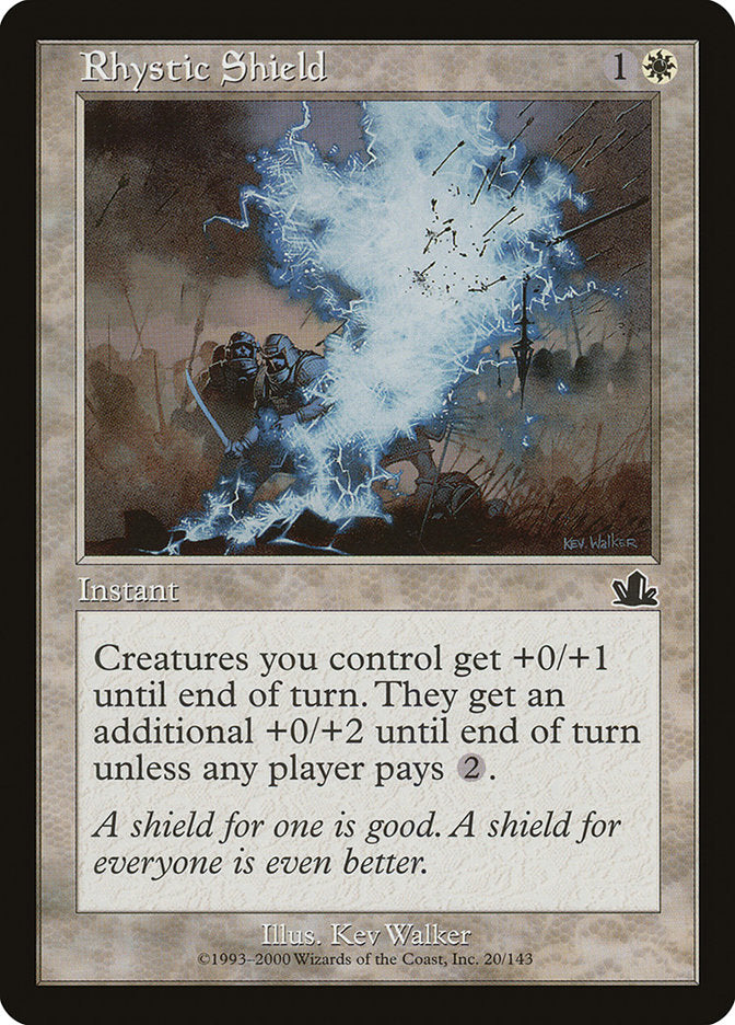 Rhystic Shield [Prophecy] | Good Games Morley