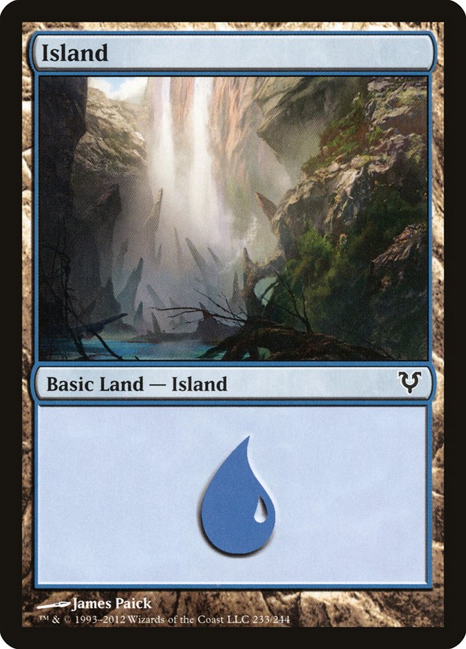 Island (233) [Avacyn Restored] | Good Games Morley