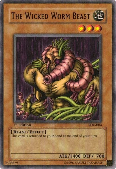 The Wicked Worm Beast [SDK-004] Common | Good Games Morley