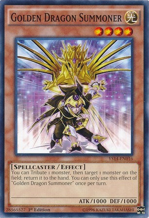 Golden Dragon Summoner [YS14-EN016] Common | Good Games Morley