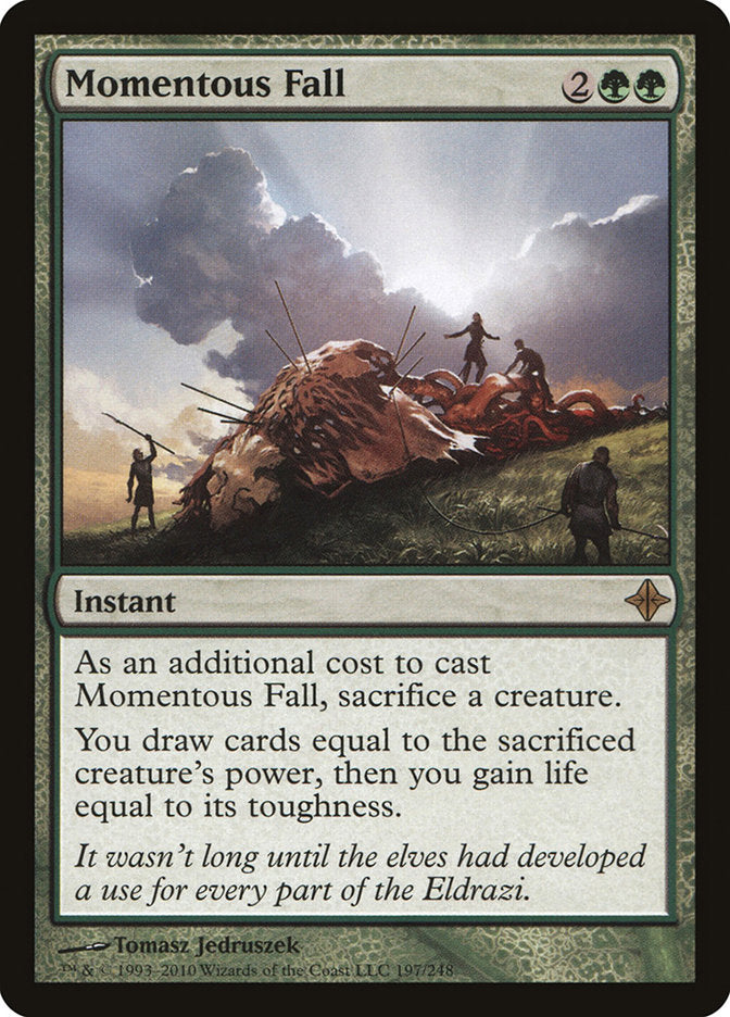 Momentous Fall [Rise of the Eldrazi] | Good Games Morley